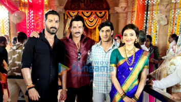 On The Sets Of The Movie Mumbai Saga