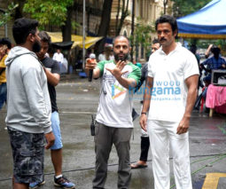 On The Sets Of The Movie Mumbai Saga