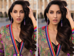Nora Fatehi mesmerises in multicolour Gucci cardigan worth Rs. 1.8 lakhs