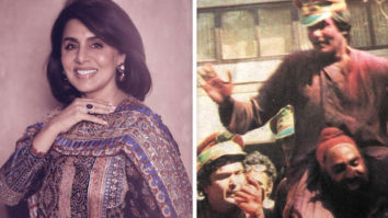 Neetu Kapoor shares an unseen picture of Rishi Kapoor and Amitabh Bachchan playing Holi