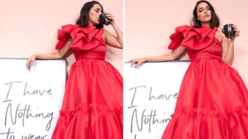 Neha Dhupia’s ree midi dress worth Rs. 58,000 is an elegant statement piece you need in your closet
