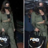 Parineeti Chopra aces off-duty chic style in olive green co-ord set and black crop top, carries Fendi bag worth Rs 1.37 lakhs