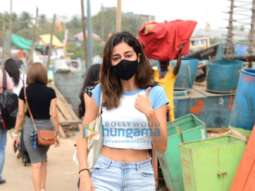 Photos: Ananya Panday snapped at Versova Jetty in Andheri