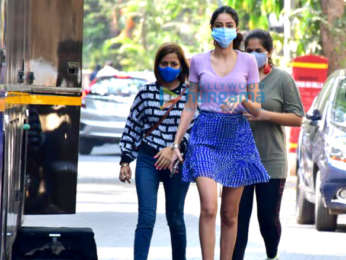 Photos: Ananya Panday snapped at a shoot in Bandra