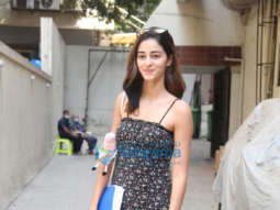 Photos: Ananya Panday spotted at Dhrama office in Khar
