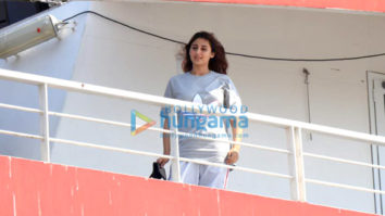 Photos: Dhvani Bhanushali snapped at M2M Ferry wharf