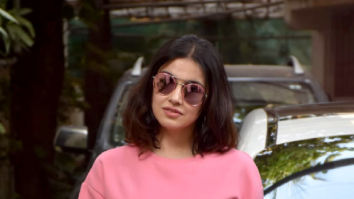 Photos: Divya Khosla Kumar snapped at dubbing studio in Juhu