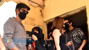 Photos: Hrithik Roshan snapped with his family and Zayed Khan at PVR Juhu