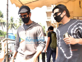 Photos: Hrithik Roshan snapped with his family and Zayed Khan at PVR Juhu