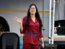 Photos: Janhvi Kapoor spotted at Versova for an ad shoot