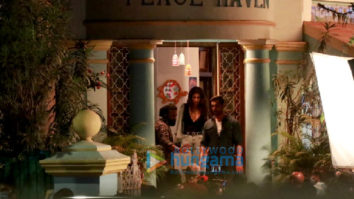 Photos: John Abraham and Disha Patani snapped shooting in Bandra