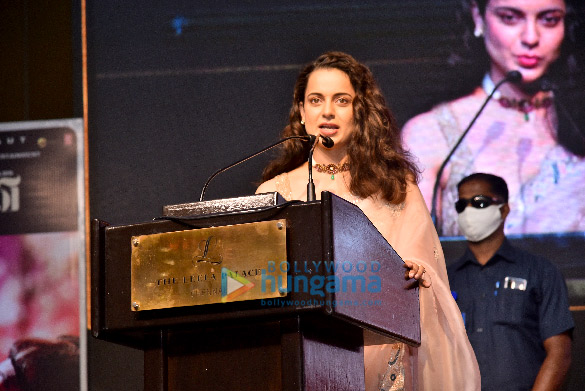 photos kangana ranaut snapped at the trailer launch of thalaivi in chennai 3