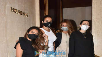 Photos: Karisma Kapoor, Karan Johar and others snapped at Manish Malhotra’s house in Bandra