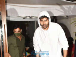 Photos: Kartik Aaryan and Ashish Chowdhry snapped at Izumi in Bandra
