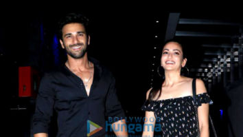 Photos: Kriti Kharbanda, Pulkit Samrat and Ibrahim Ali Khan snapped in Bandra