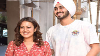 Photos: Neha Kakkar snapped in Juhu with husband Rohanpreet Singh