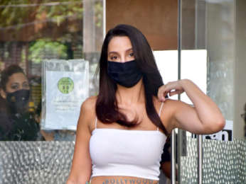 Photos: Nora Fatehi spotted at Muah salon in Bandra