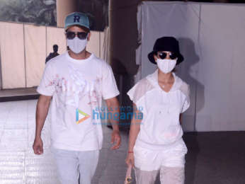 Photos: Rajkummar Rao, Patralekha, Sunny Deol and Sonu Nigam snapped at the airport