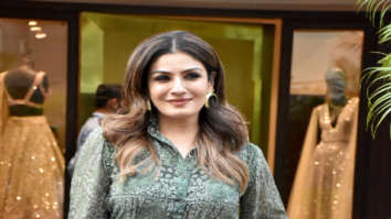Photos: Raveena Tandon spotted outside Manish Malhotra’s store