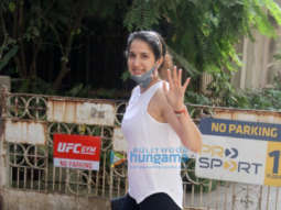 Photos: Sagarika Ghatge spotted at Gym