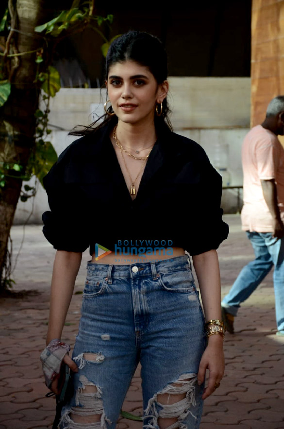 Photos: Sanjana Sanghi spotted heading for her dance rehearsal for Om: The Battle Within Photos: Sanjana Sanghi spotted heading for her dance rehearsal for Om: The Battle Within