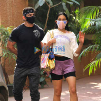 Photos: Sara Ali Khan spotted at the gym in Bandra