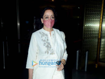 Photos: Shahid Kapoor, Hema Malini and Faruk Kabir snapped at the airport