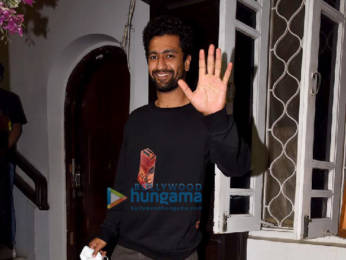 Photos: Vicky Kaushal snapped at Krome Studio in Bandra