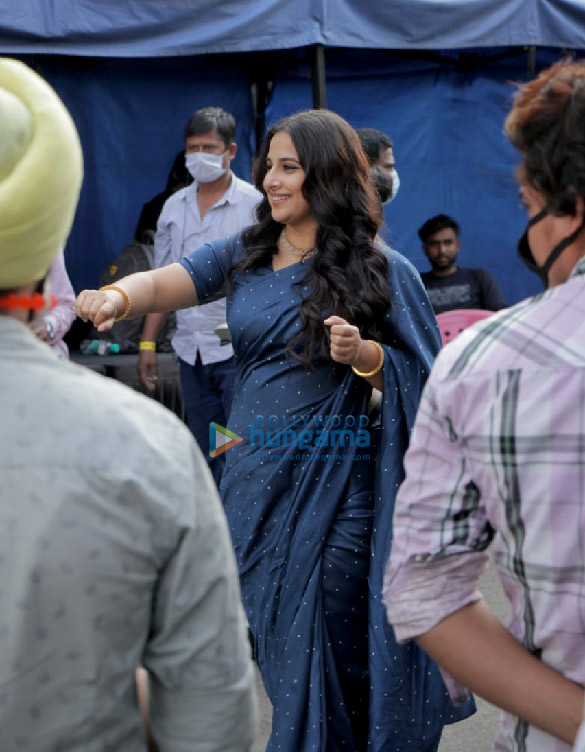 photos vidya balan snapped at filmcity 1