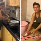Rakhi Sawant takes Salman Khan’s advice, posts a video of herself cleaning the house