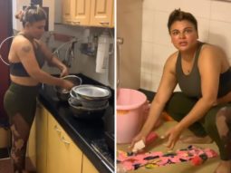 Rakhi Sawant takes Salman Khan’s advice, posts a video of herself cleaning the house