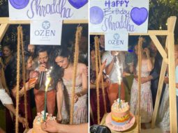 Rohan Shrestha hugs Shraddha Kapoor as she rings in her birthday in Maldives, watch video