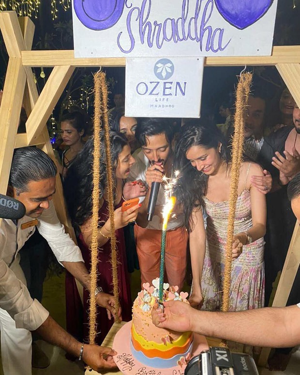 Rohan Shrestha hugs Shraddha Kapoor as she rings in her birthday in Maldives, watch video Rohan Shrestha hugs Shraddha Kapoor as she rings in her birthday in Maldives, watch video