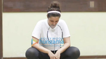 On The Sets Of The Movie Saina