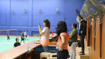 On The Sets Of The Movie Saina