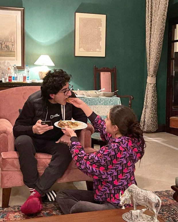 Sara Ali Khan wishes Ibrahim Ali Khan with pictures that perfectly describe their sibling bond