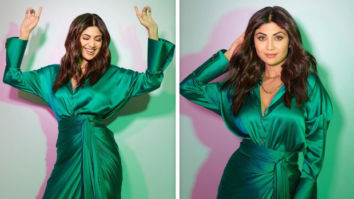 Shilpa Shetty’s satin shirt and tie-up skirt worth Rs. 37,000 should be on your summer wish list