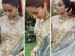 Shraddha Kapoor steals the show with her embellished lehenga at cousin Priyank Sharma’s wedding