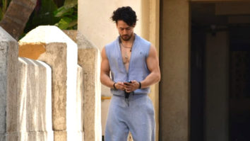 Tiger Shroff spotted at Disha Patani’s house