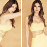 Vaani Kapoor raises the oomph factor following midriff flossing fashion in yellow outfit worth Rs.15,000