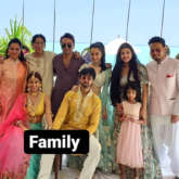 INSIDE PICTURES: Shraddha Kapoor strikes a pose with family and rumoured boyfriend Rohan Shreshta at cousin Priyanka Sharma's haldi ceremony 