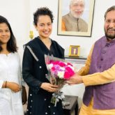 Kangana Ranaut meets I&B Minister Prakash Javadekar; says they discussed ‘discrimination’ against women and outsiders in the film industry