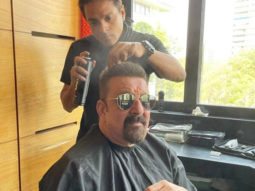 Sanjay Dutt reveals his new look; calls his hairstylist a genius