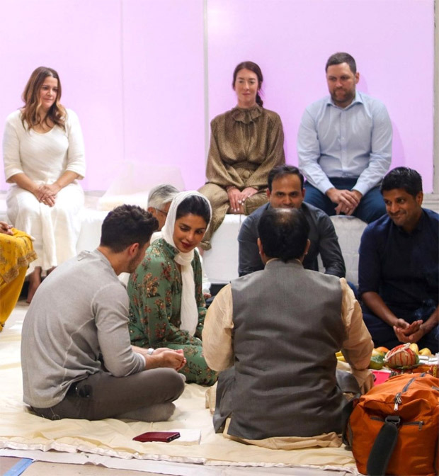 Priyanka Chopra performs puja with Nick Jonas for her New York restaurant Sona Priyanka Chopra performs puja with Nick Jonas for her New York restaurant Sona