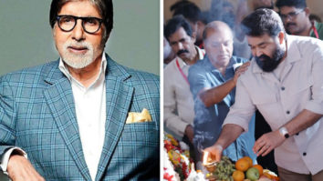 Amitabh Bachchan has a special message for Mohanlal whose debut directorial Barroz goes on floors today