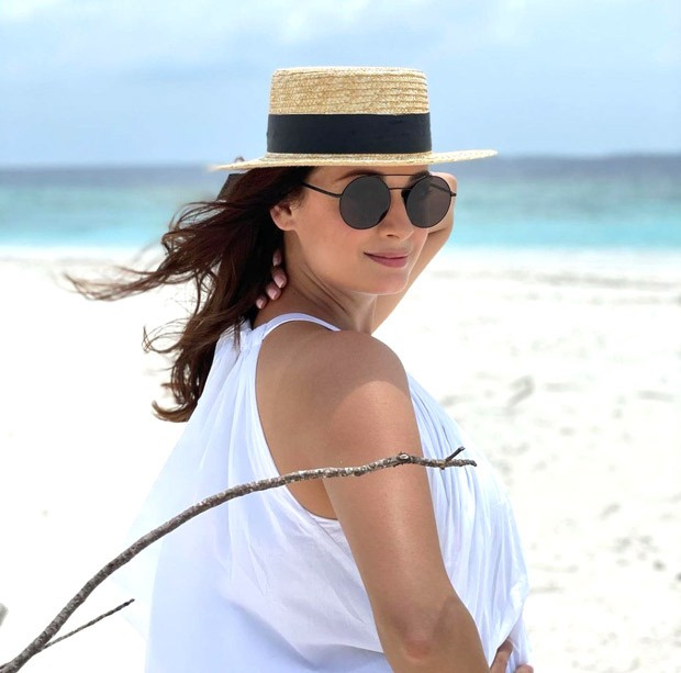 Dia Mirza vacations with her husband Vaibhav Rekhi in Maldives; strikes a pose with step-daughter Dia Mirza vacations with her husband Vaibhav Rekhi in Maldives; strikes a pose with step-daughter
