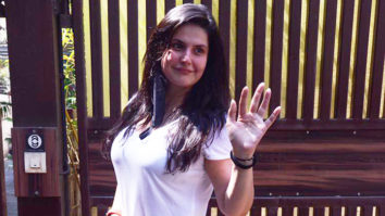 Zareen Khan spotted outside her yoga class in Khar