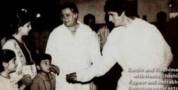 30 Years Of Ajooba: Amitabh Bachchan shares throwback pictures with Rishi Kapoor, Ranbir Kapoor and Shashi Kapoor