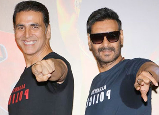 Akshay Kumar shares a then and now picture to wish Ajay Devgn on his birthday