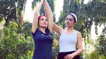 Amrita Rao resumes her fitness regime post-delivery